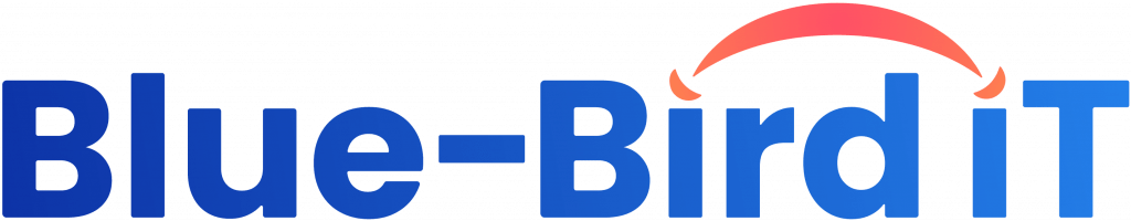 blue bird it logo